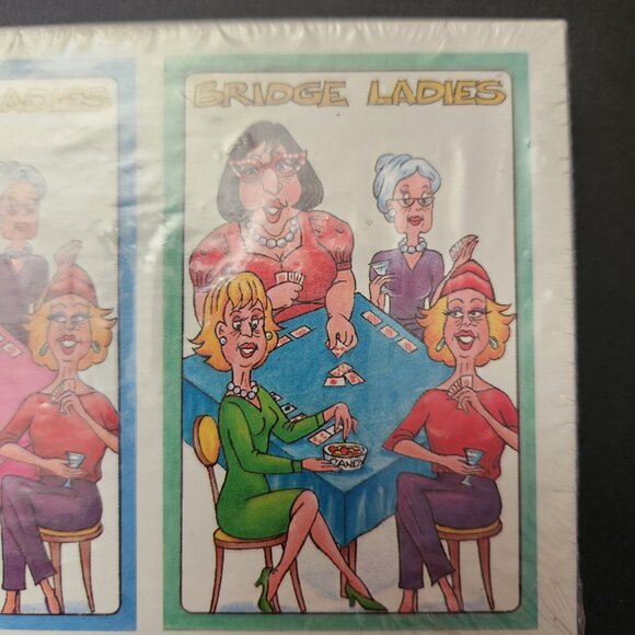 Respect Your Elders Bridge Ladies Double Card Deck Game Rummy Canasta - Picture 4 of 5